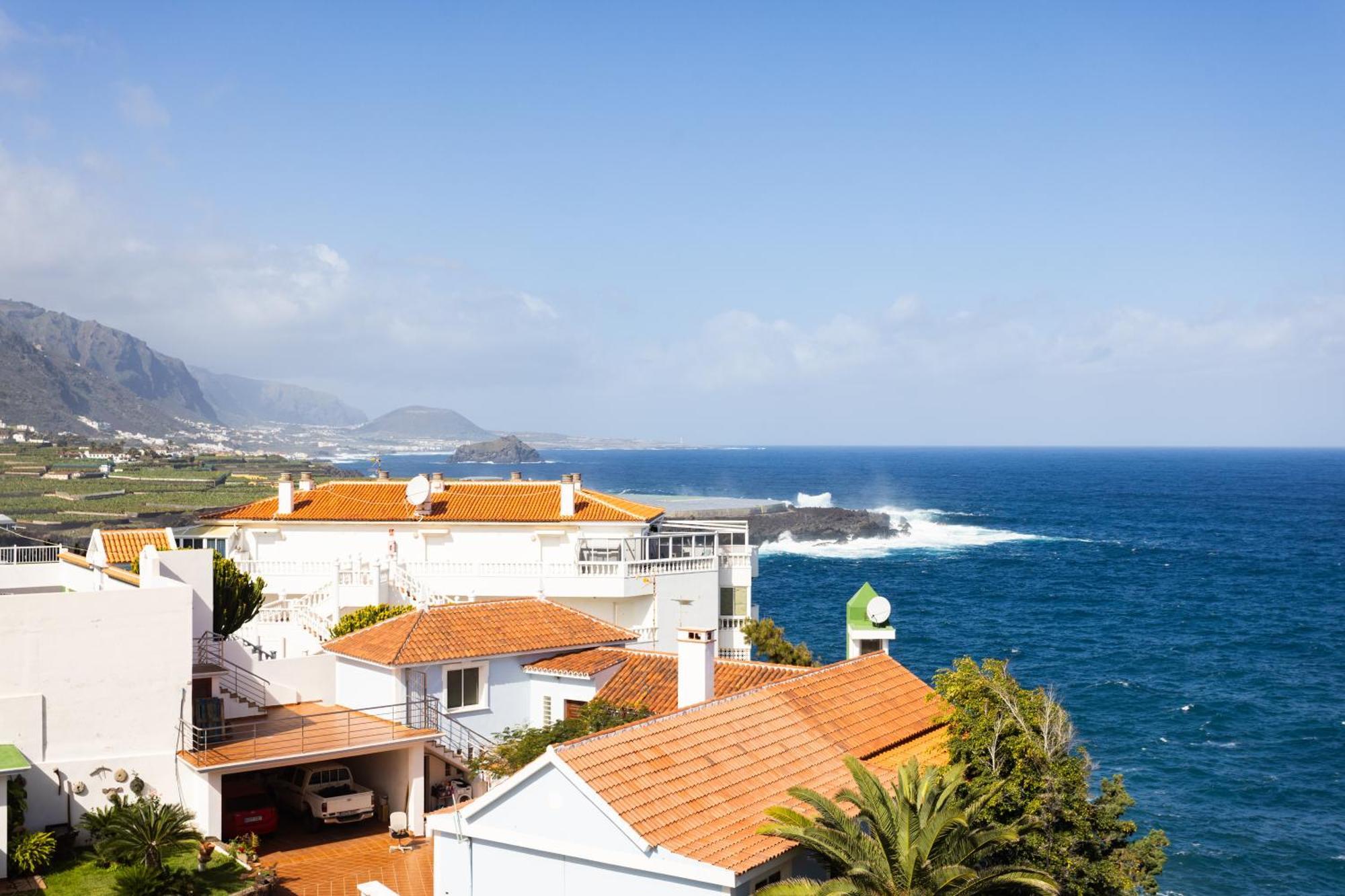 Cozy Seafront Studio With Balcony & Ocean Views San Marcos  Esterno foto